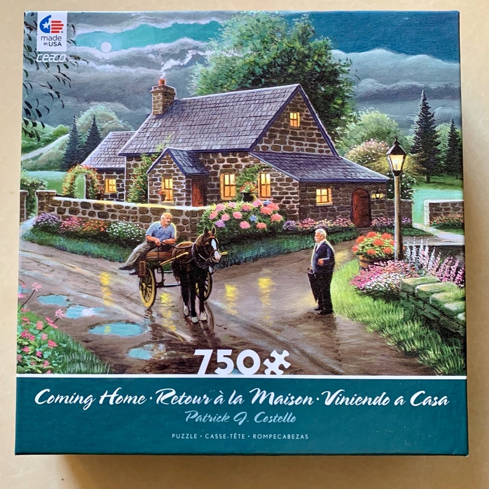 Coming Home 750 Piece Jigsaw Puzzle Costello New